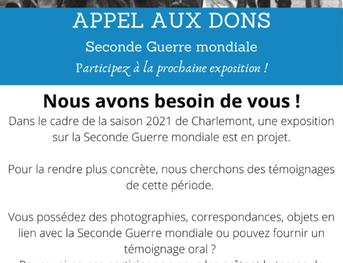 Appel aux dons